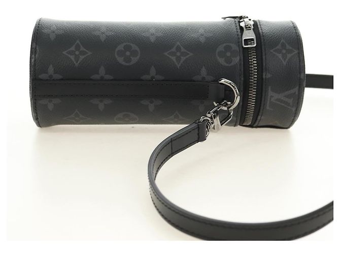 LOUIS VUITTON Monogram Eclipse Porta Bottiglia GI0398 Auth 171298V Monogramma - vista 4