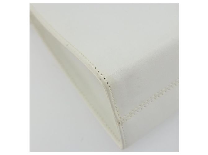 Borsa Salvatore Ferragamo Vala in pelle 2way White Gold ka4614A - vista 13