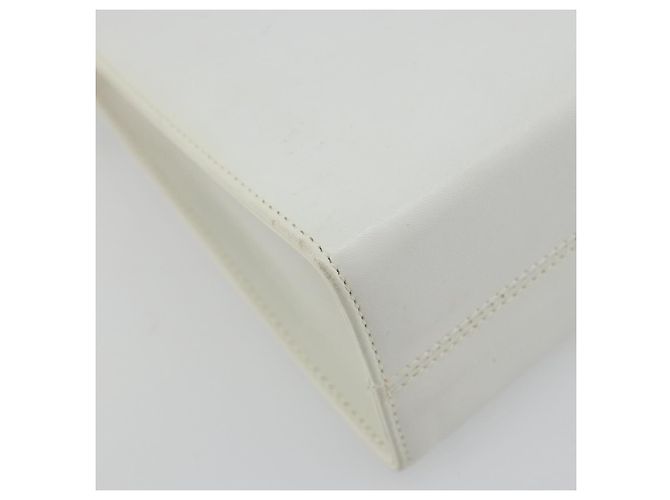 Borsa Salvatore Ferragamo Vala in pelle 2way White Gold ka4614A - vista 15