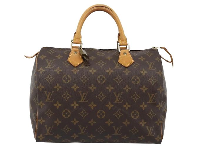LOUIS VUITTON Borsa Monogram Speedy 30 M41526 LV Auth 184213V Monogramma - vista 13