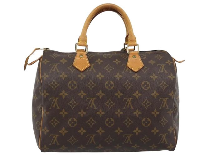 LOUIS VUITTON Borsa Monogram Speedy 30 M41526 LV Auth 184213V Monogramma - vista 2
