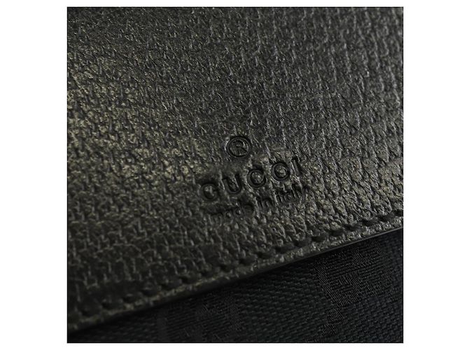 Borsa a tracolla GUCCI Web Sherry Line in tela nera argento 169937 Auth am11677V Nero - vista 15