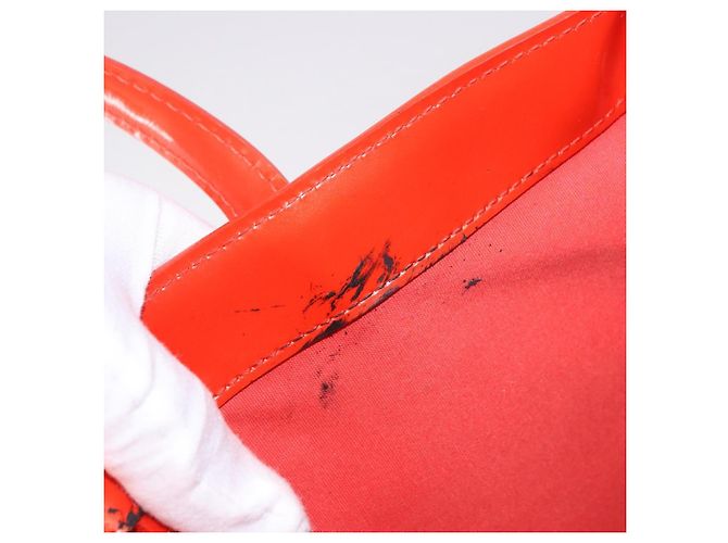 LOUIS VUITTON Monogram Vernis Wilshire PM Borsa Orenge Sunset M93644 Auth 184196 - vista 11