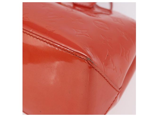 LOUIS VUITTON Monogram Vernis Wilshire PM Borsa Orenge Sunset M93644 Auth 184196 - vista 14