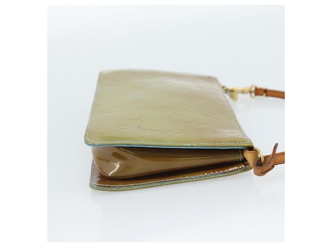 LOUIS VUITTON Monogram Vernis Lexington Pouch Baby Blue M91011 LV Auth 183736 - vista 4