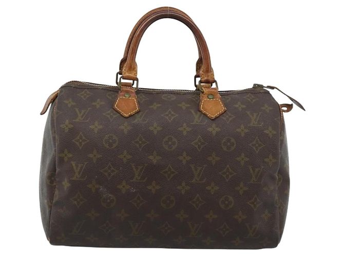 LOUIS VUITTON Borsa Monogram Speedy 30 M41526 LV Auth 183399 Monogramma - vista 13