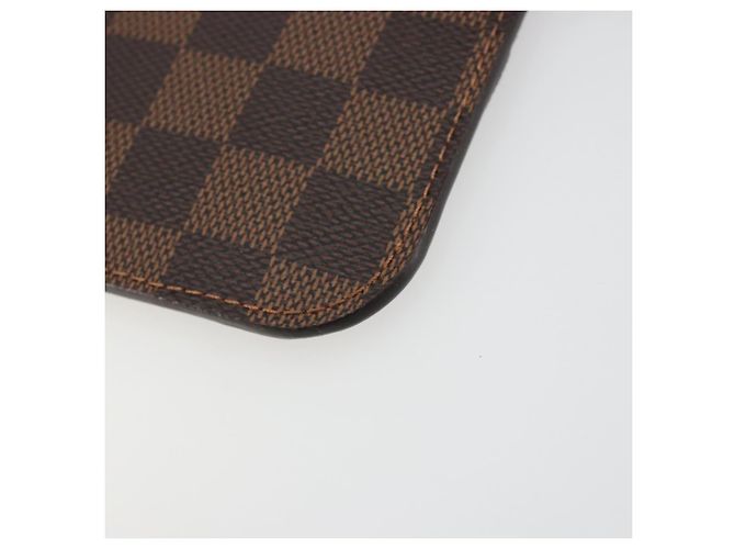 LOUIS VUITTON Damier Ebene Neverfull PM Pouch LV Auth 184121 - vista 15