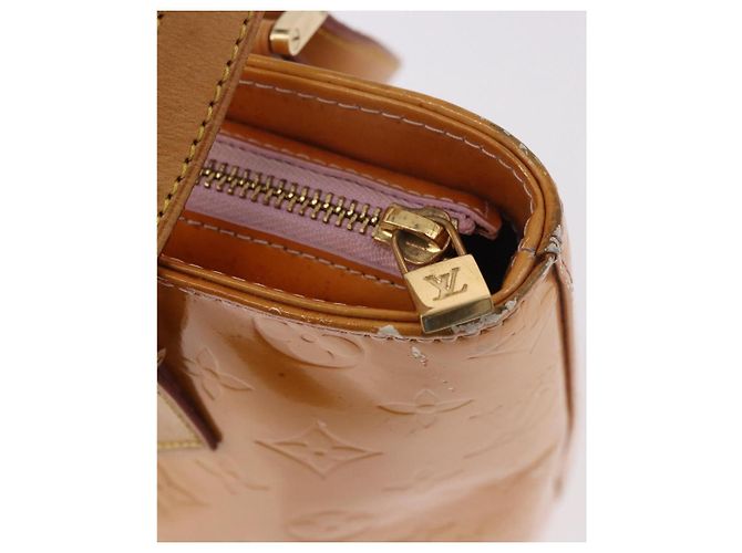LOUIS VUITTON Borsa Houston Monogram Vernis Rosa Marshmallow M91302 LV Auth gh2094 - vista 18