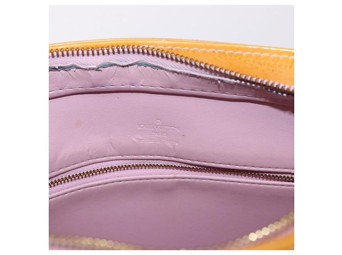 LOUIS VUITTON Borsa Houston Monogram Vernis Rosa Marshmallow M91302 LV Auth gh2094 - vista 19