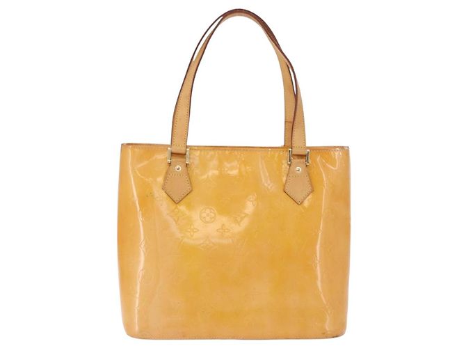LOUIS VUITTON Borsa Houston Monogram Vernis Rosa Marshmallow M91302 LV Auth gh2094 - vista 2