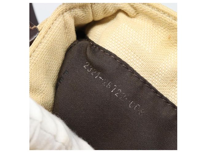 FENDI Zucca Canvas Mamma Baguette Shoulder Bag Beige Argento Autentica 184155 - vista 21