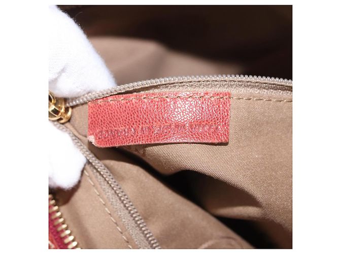 Borsa a mano CARTIER in pelle marrone oro Auth 183074A D'oro - vista 22