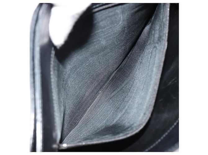 Borsa a tracolla Salvatore Ferragamo in pelle nera e oro Auth ka4575 Nero D'oro - vista 24