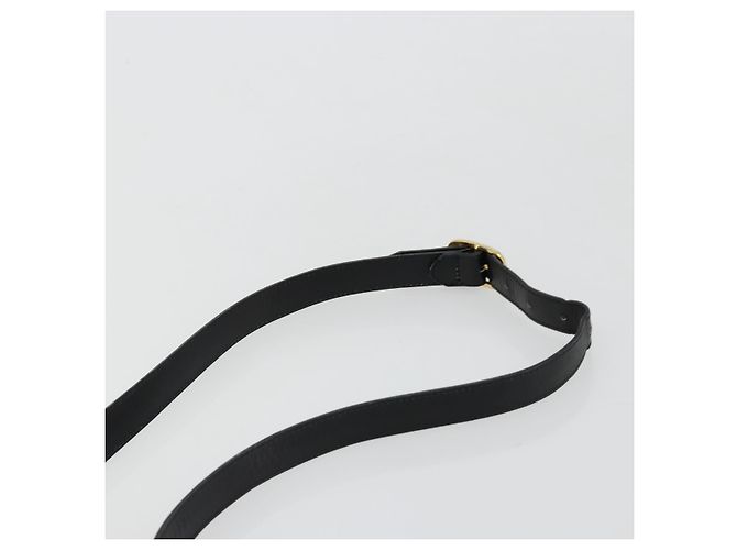 Borsa a tracolla Salvatore Ferragamo in pelle nera e oro Auth ka4575 Nero D'oro - vista 8
