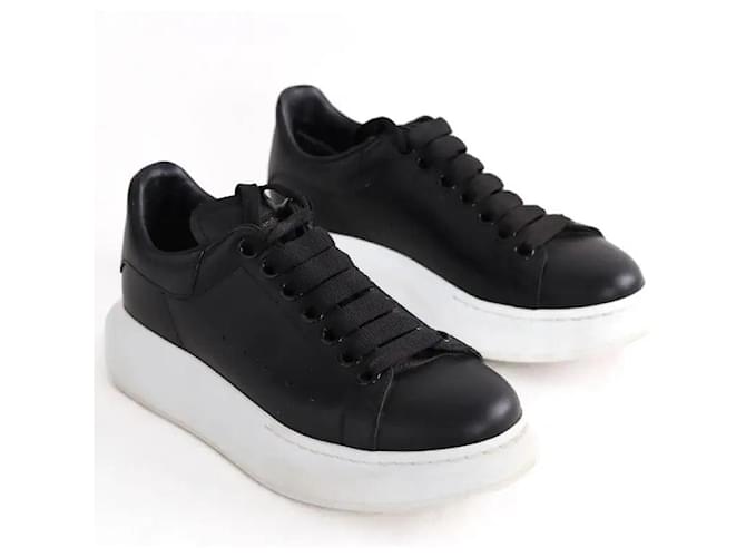 Alexander Mcqueen Schwarze Sneaker - Ansicht 3