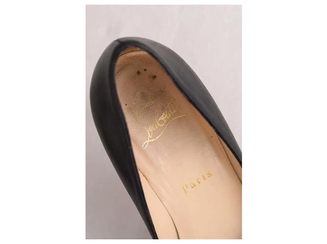 Christian Louboutin Tacchi neri Nero - vista 4