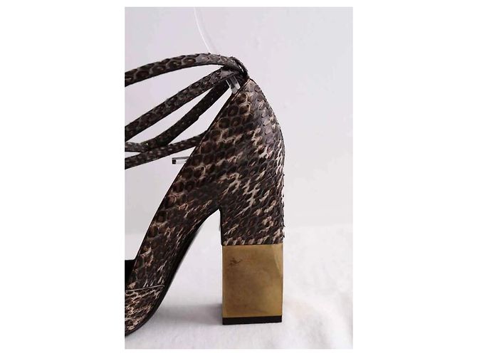 Lanvin Tacchi marroni Marrone - vista 4
