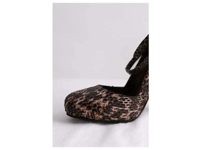 Lanvin Tacchi marroni Marrone - vista 5