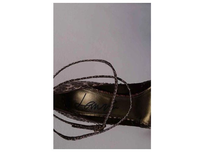 Lanvin Tacchi marroni Marrone - vista 6