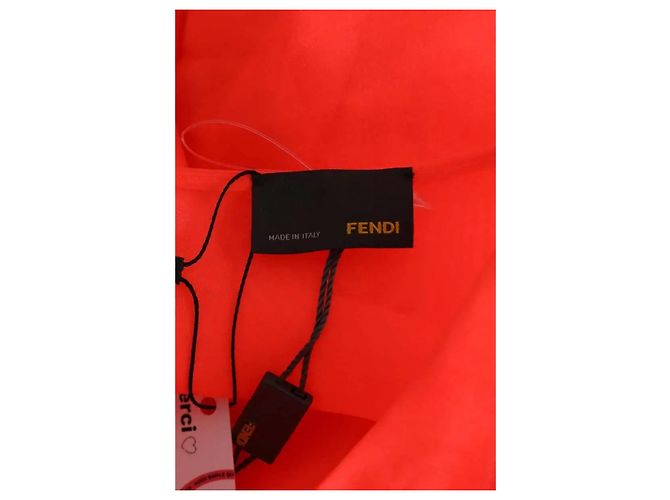Fendi Orangefarbene Jacke - Ansicht 5