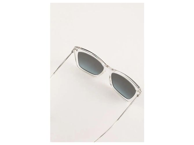 Jimmy Choo Óculos de sol brancos - vista 4