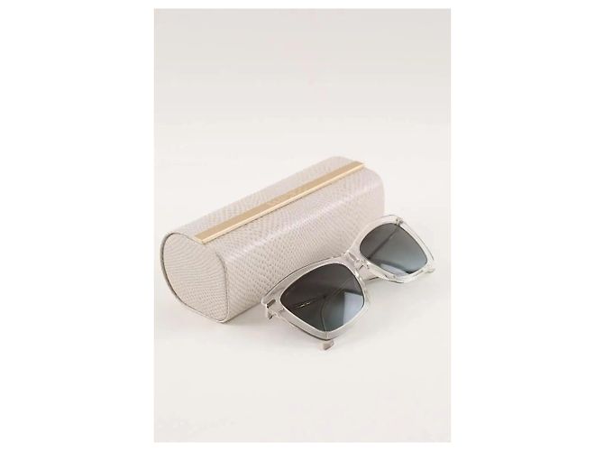 Jimmy Choo Óculos de sol brancos - vista 7