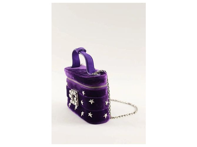 Roger Vivier Mini bolsa roxa Roxo - vista 2