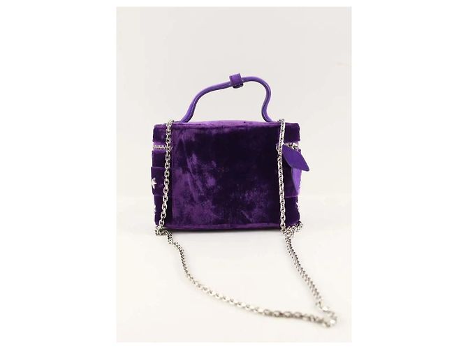 Roger Vivier Mini bolsa roxa Roxo - vista 3