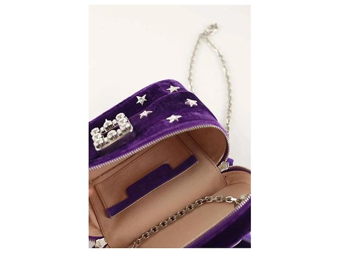 Roger Vivier Mini bolsa roxa Roxo - vista 5