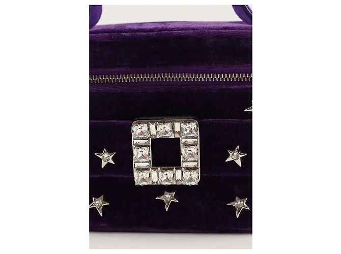 Roger Vivier Mini bolsa roxa Roxo - vista 6