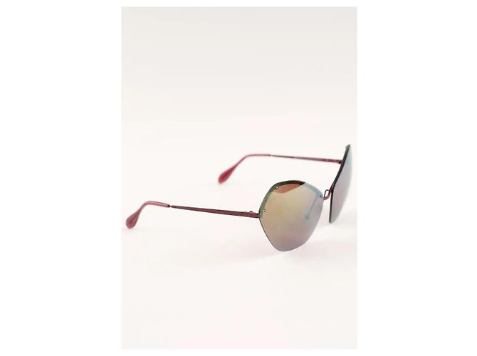 Autre Marque Braune Sonnenbrille - Ansicht 2