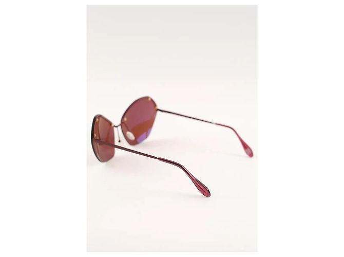 Autre Marque Braune Sonnenbrille - Ansicht 3