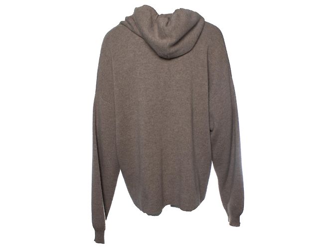 Autre Marque Davida Kaschmir, Strickkapuzenpullover in Braun - Ansicht 4