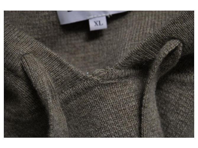 Autre Marque Davida Kaschmir, Strickkapuzenpullover in Braun - Ansicht 8