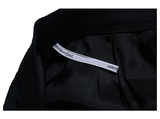 Yves Saint Laurent, gonna midi vintage nera Nero - vista 5