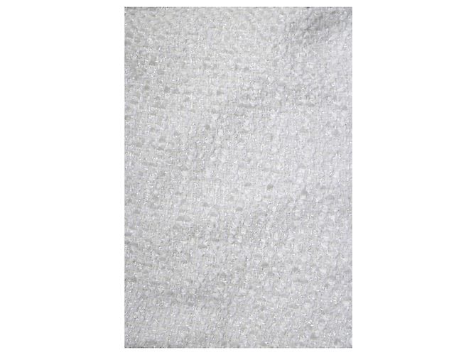Escada, falda midi de tweed blanco - vista 6