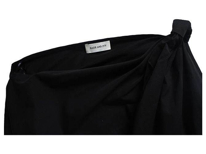 Autre Marque Sage and Ivy, top monospalla nero - vista 6