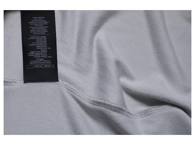 Tom Ford, Hemd aus Samt in Hellgrau - Ansicht 7