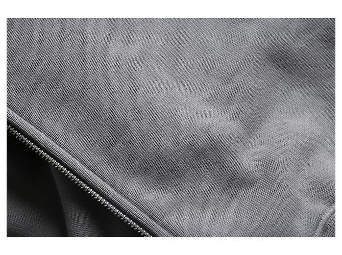 Agolde, grauer kurzer Cardigan mit Reißverschluss - Ansicht 6