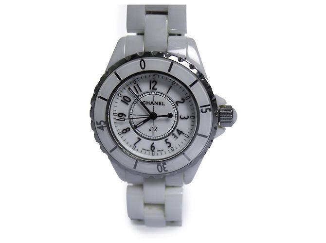 Chanel, J12 H0968 Keramik-Quarz-Uhr Weiß - Ansicht 10