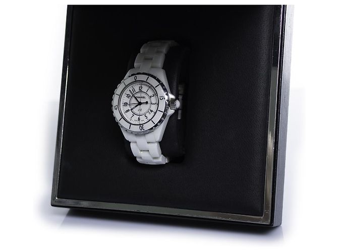 Chanel, J12 H0968 Keramik-Quarz-Uhr Weiß - Ansicht 3