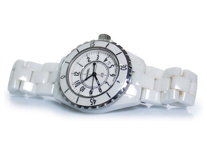 Chanel, J12 H0968 Keramik-Quarz-Uhr Weiß - Ansicht 5