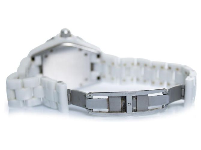 Chanel, J12 H0968 Keramik-Quarz-Uhr Weiß - Ansicht 6