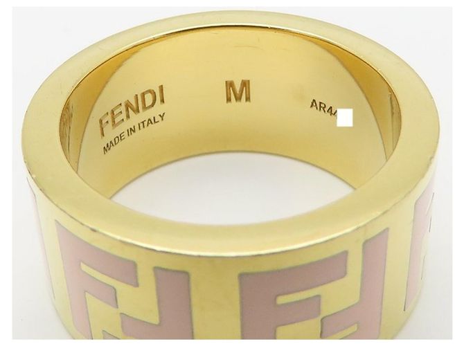Anello Forever con logo FF FENDI - vista 4