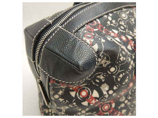 Borsa Boston Coco Travel Mini Chanel Nero - vista 12