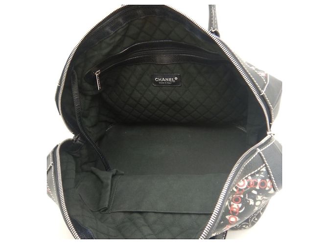 Borsa Boston Coco Travel Mini Chanel Nero - vista 4