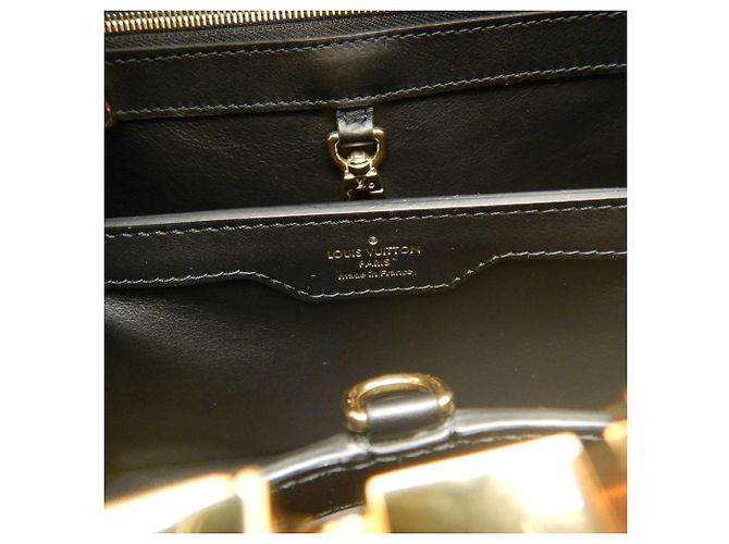 Borsa Louis Vuitton Monogram Flower Capucines BB Nero - vista 20