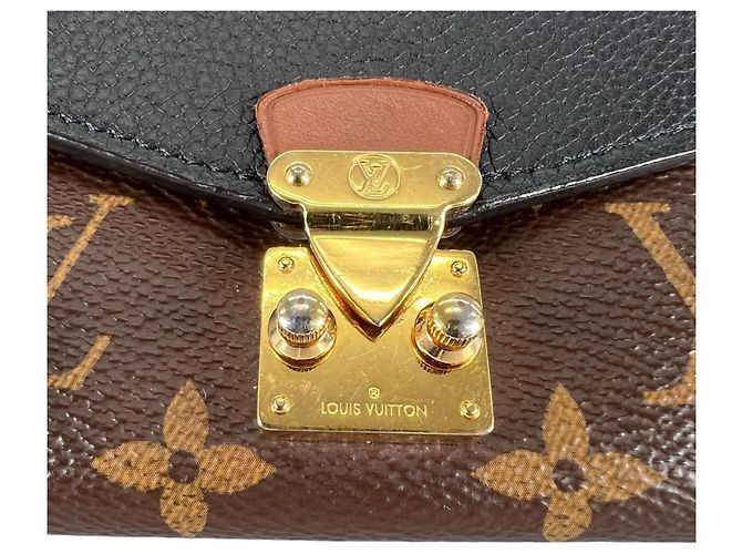Cartera bi-fold compacta Louis Vuitton Portefeuille Pallas Castaño - vista 11