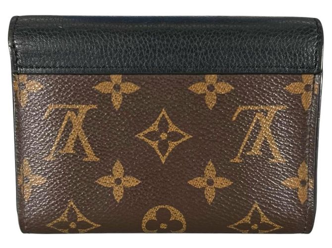 Cartera bi-fold compacta Louis Vuitton Portefeuille Pallas Castaño - vista 2