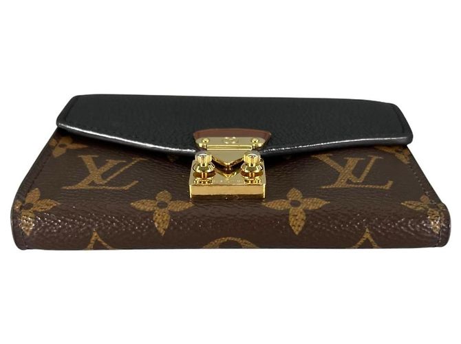 Cartera bi-fold compacta Louis Vuitton Portefeuille Pallas Castaño - vista 4